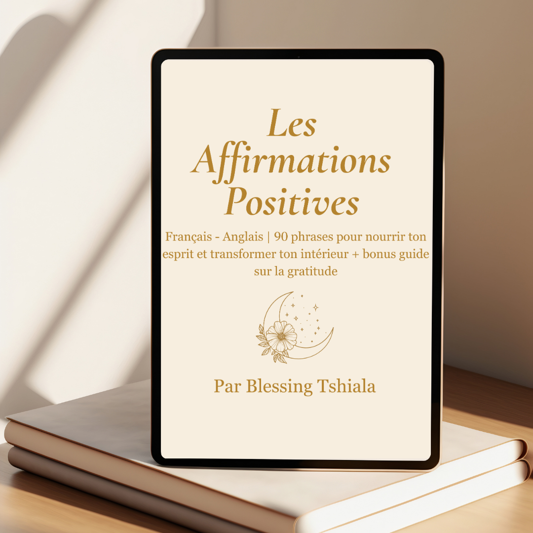 Livret digital : 90 affirmations positives bilingues + guide sur la gratitude offert