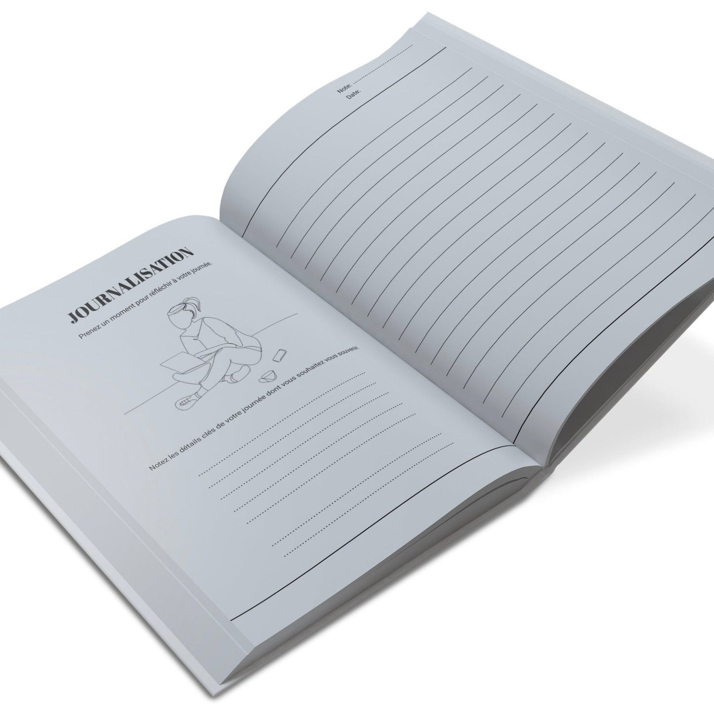 Glow : Le Journal de Gratitude et de routine de Bien-Être pour transformer votre quotidien